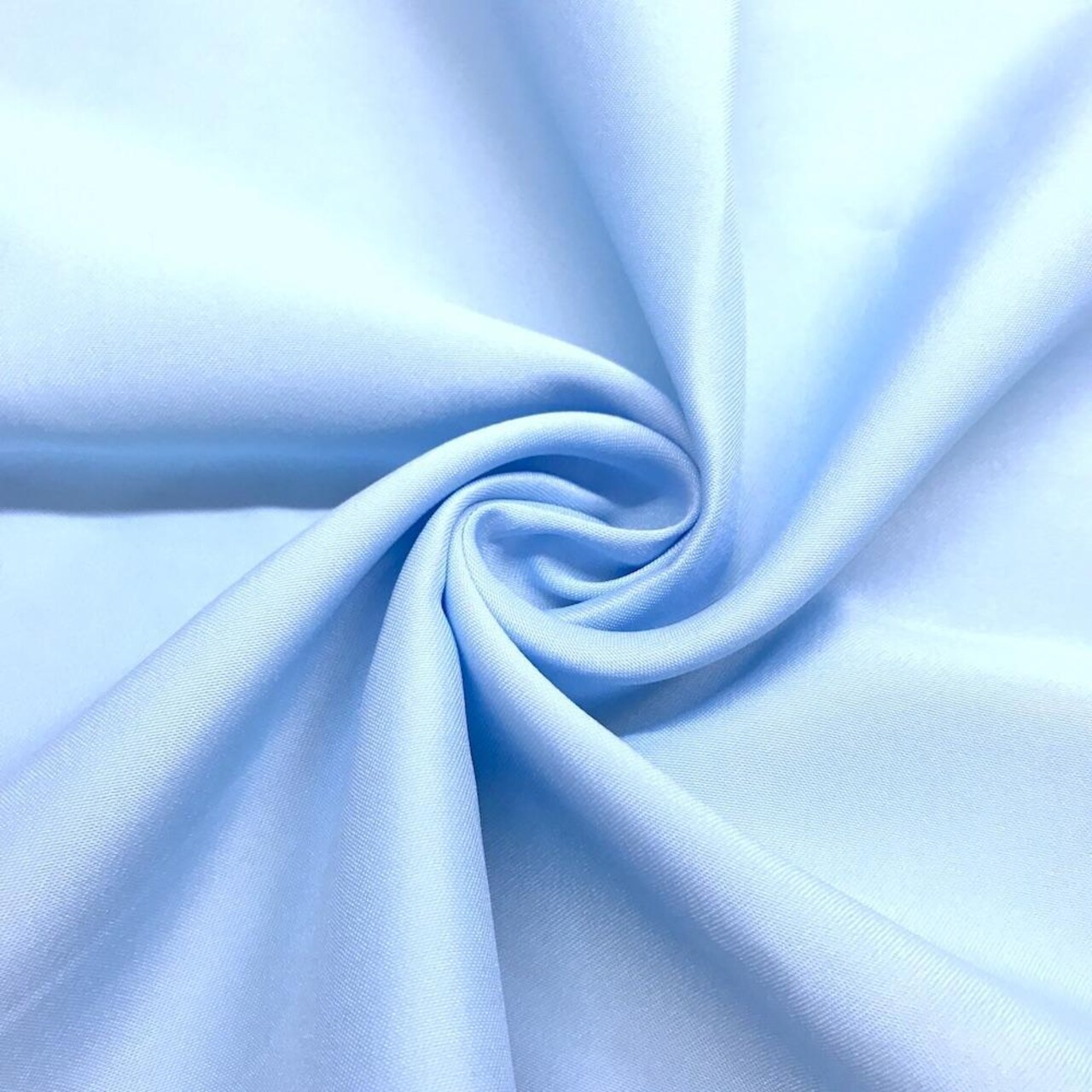 1 Yard Baby Blue Duchess Satin Fabric 58/60 Inch Wide Matte Peau de Soie Satin Polyester Fabric Bridesmaid Dress Formal Wear Fabric